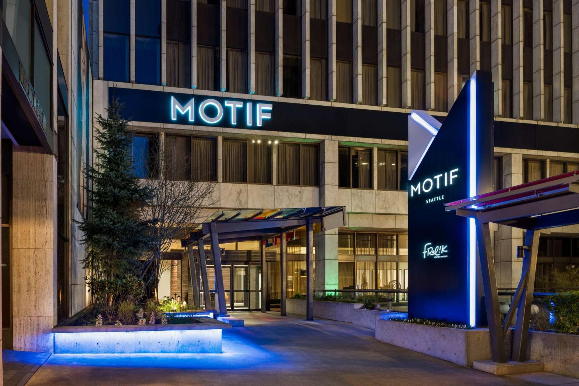 Hilton Motif Seattle Hotell Exteriör bild